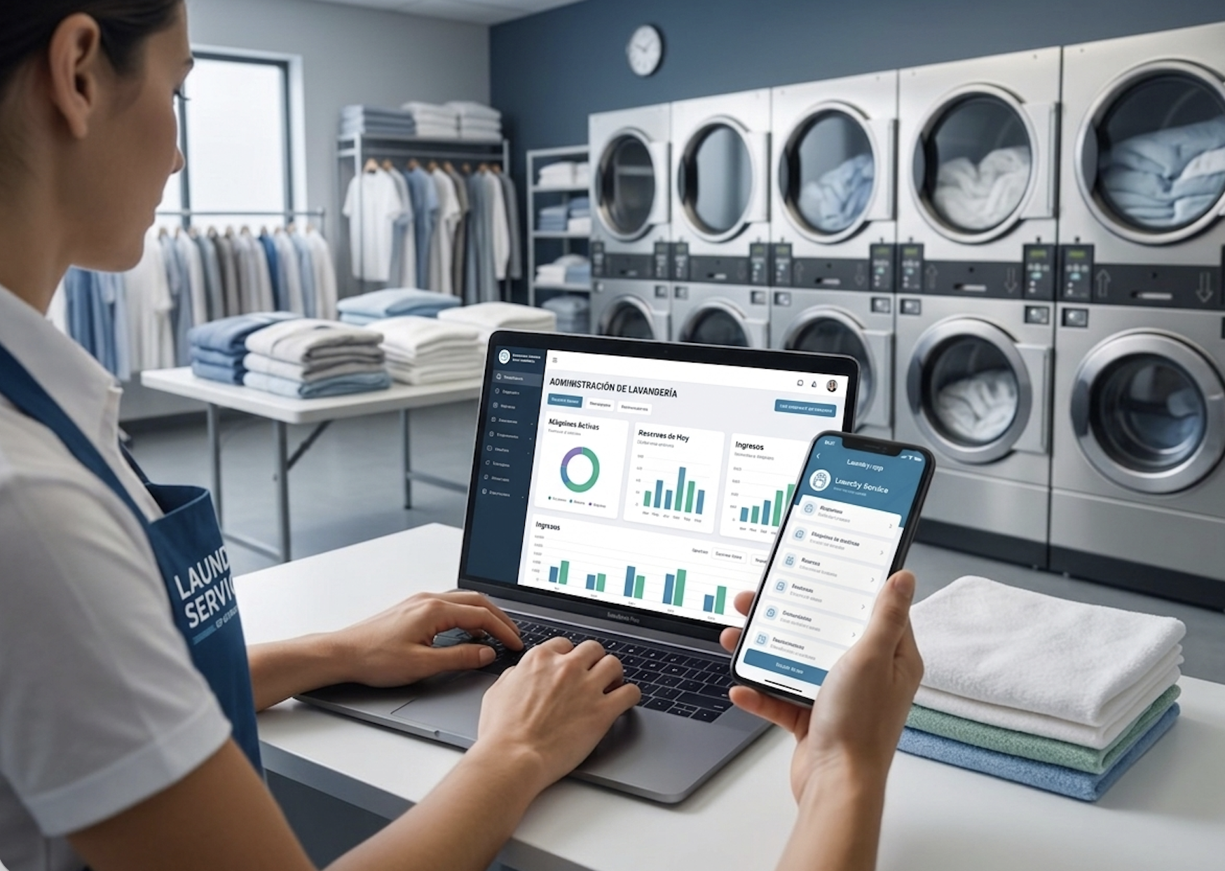 Mintly Dashboard on Tablet